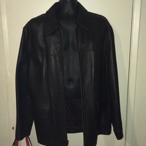 Men’s J.Crew Leather Jacket